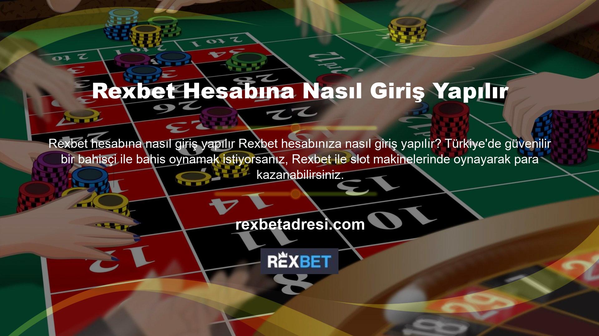 Velakin Rexbet, çok çeşitli çevrimiçi casino oyunlarına erişimi olan bir bahisçidir