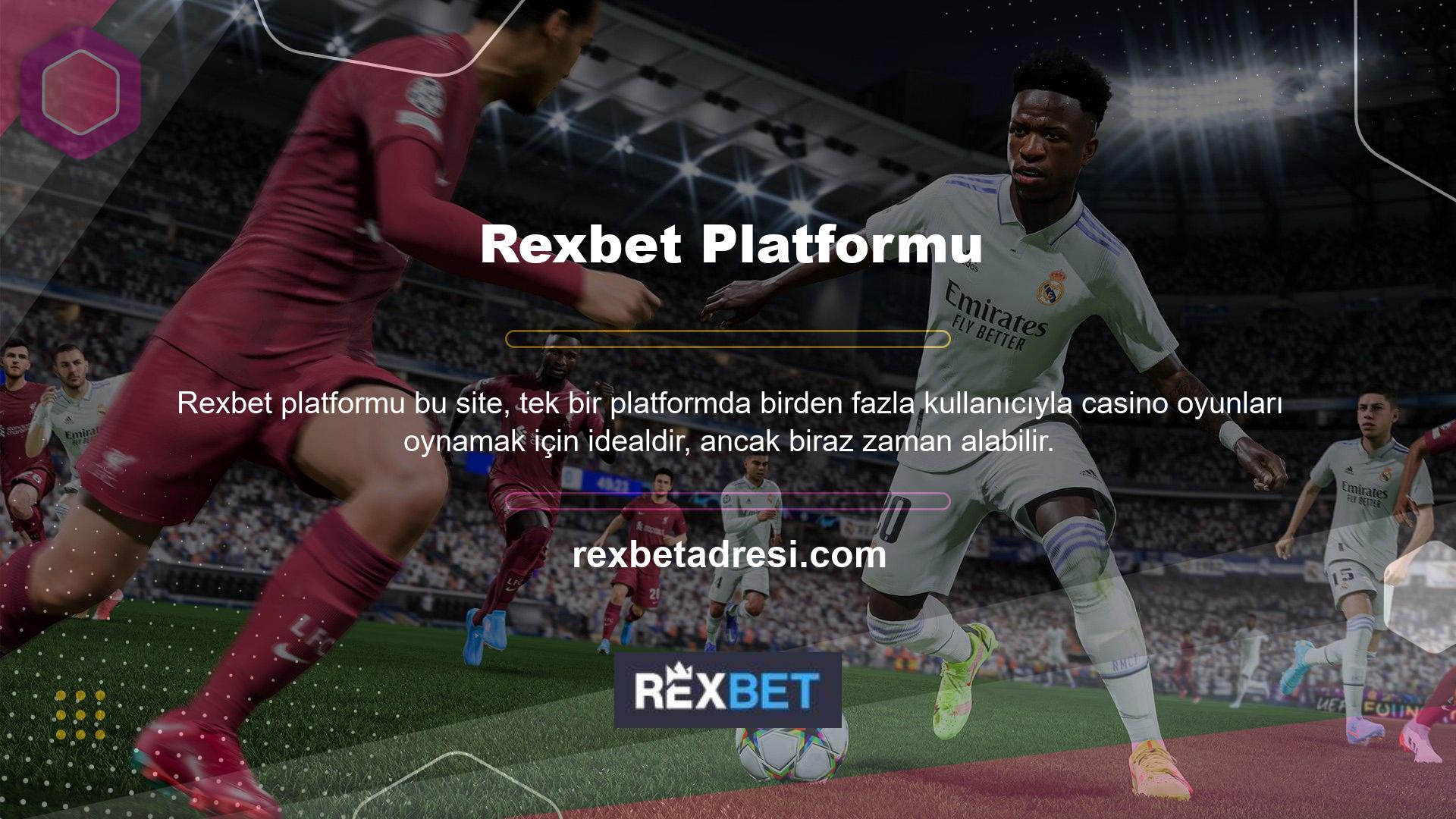 Ayrıca Rexbet web sitesinin kullanıcılarına çok çeşitli turnuva seçenekleri sunduğunu da belirtmek gerekir